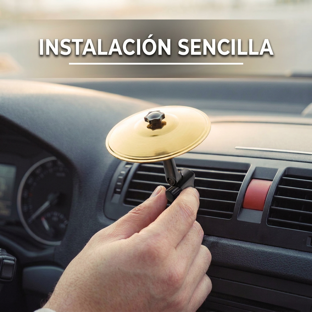 Platillo musical para coche